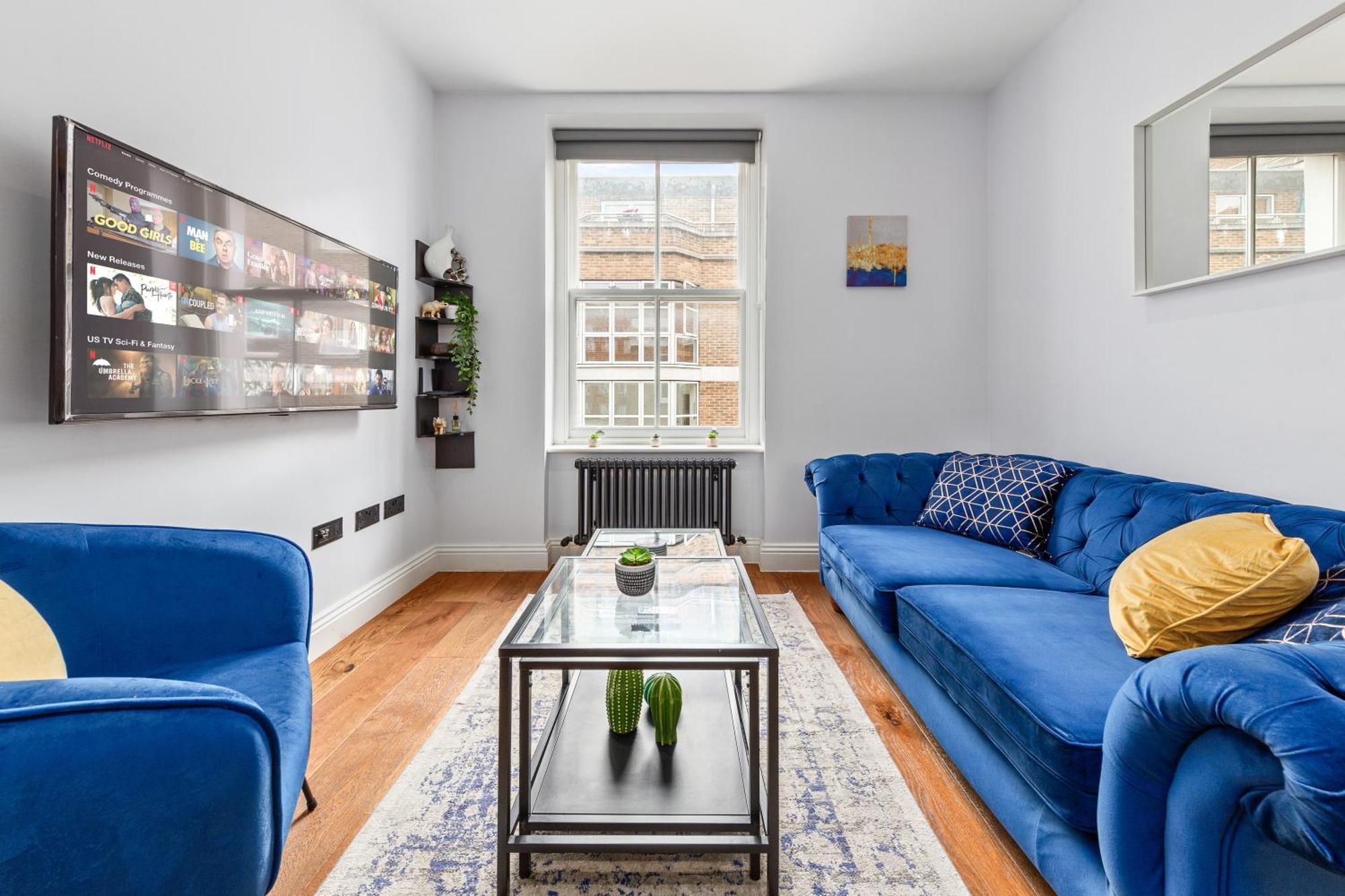 Stylish 2 Bedroom Apartment In Westminster Sleeps 5 With Ac Londra Exterior foto