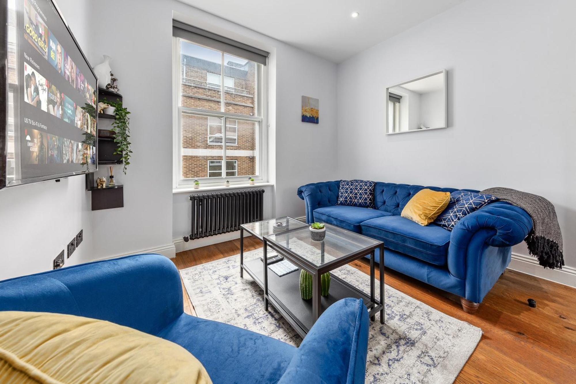 Stylish 2 Bedroom Apartment In Westminster Sleeps 5 With Ac Londra Exterior foto