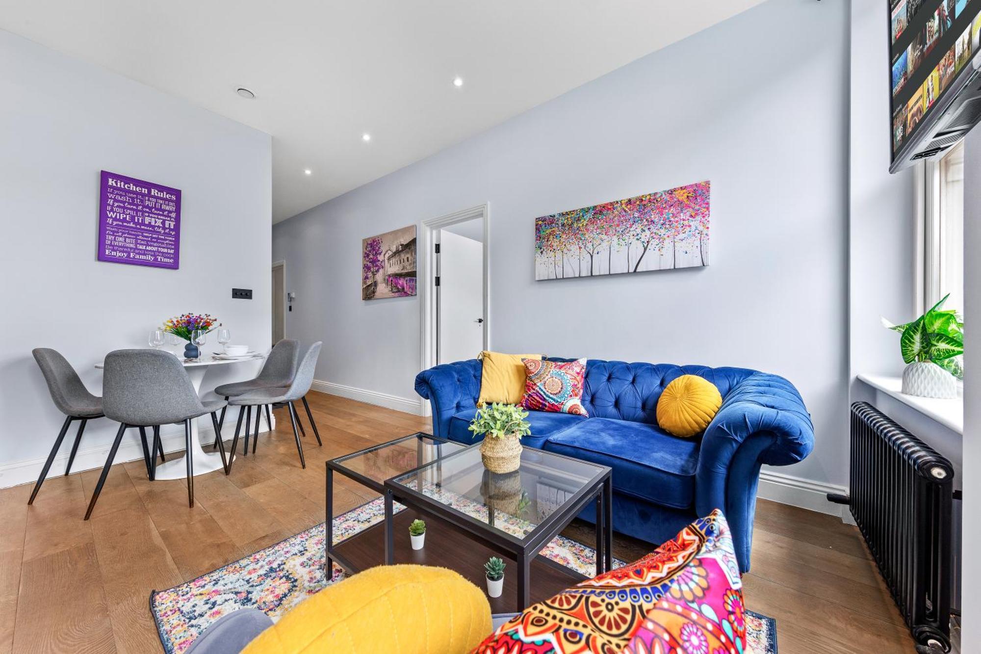 Stylish 2 Bedroom Apartment In Westminster Sleeps 5 With Ac Londra Exterior foto
